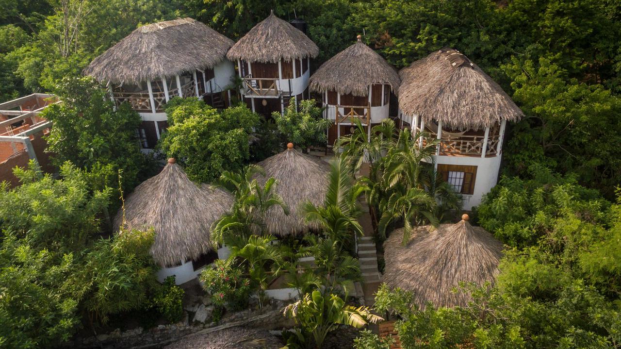 Hotel Cabanas Biuzaa Zipolite Exterior foto